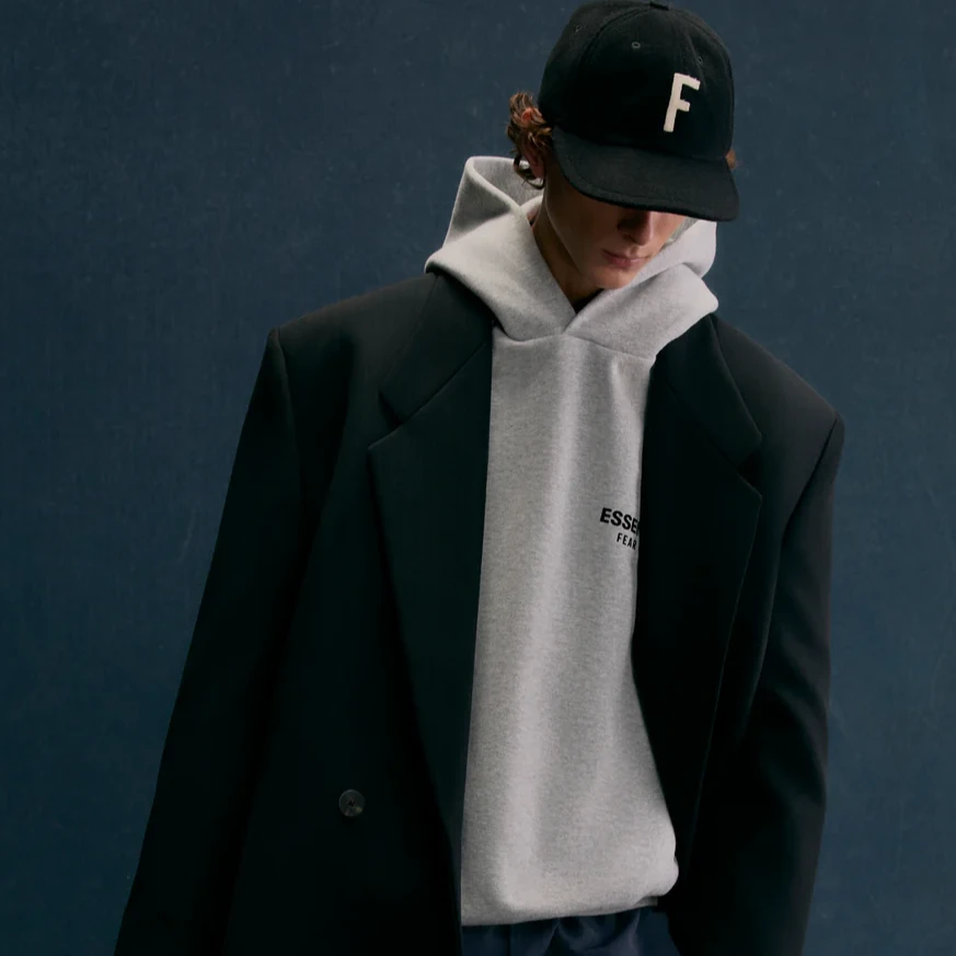 ESSENTIALS FEAR OF GOD 2024 Holiday Core连帽卫衣