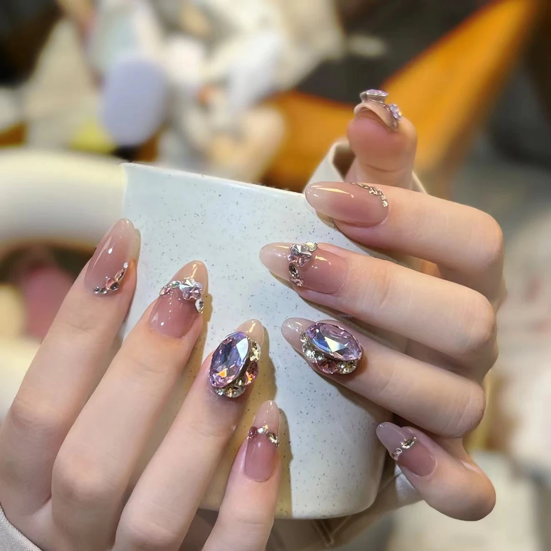 丹蜜琳   雅典娜  华子款 纯手工轻奢高级订制穿戴甲