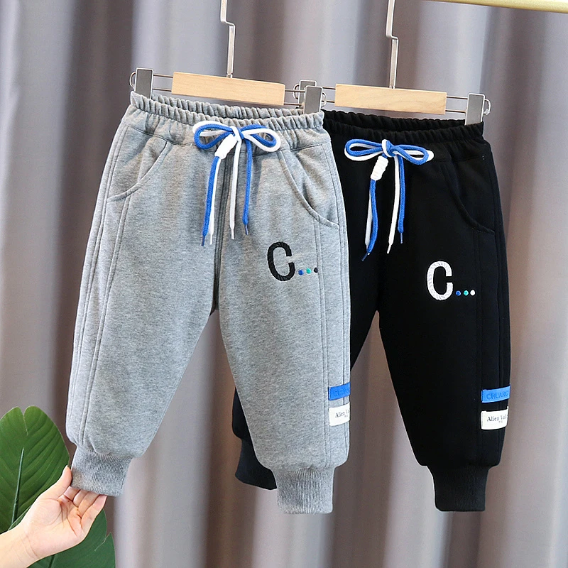 酷一条过冬男童棉裤婴儿童保暖裤男冬季加厚童装宝宝夹棉裤子外穿