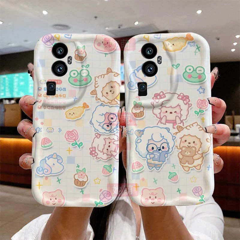 ins喜羊羊OPPOreno10手机壳10pro男女新款可爱卡通10pro+防摔软壳