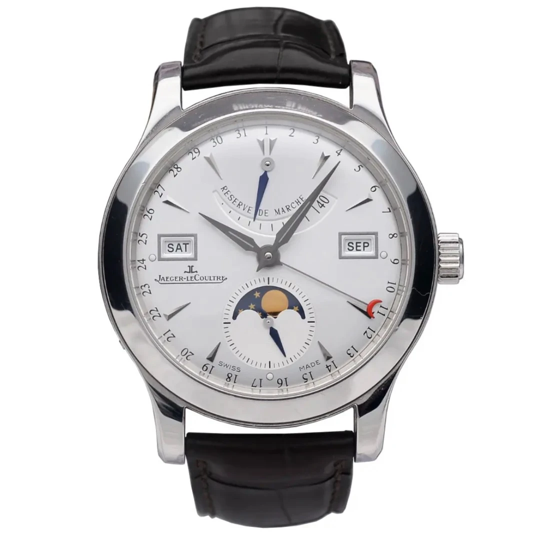 95新 Jaeger-LeCoultre/积家 大师系列/151842A/40MM/单表/月相