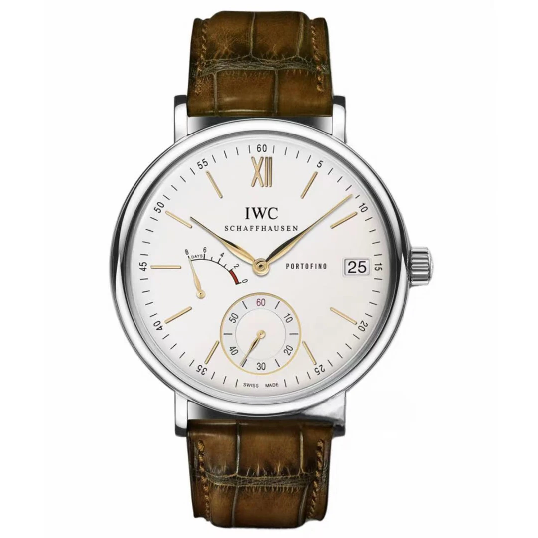 99新 IWC/万国 柏涛菲诺/手表/八日链/45MM/机械/时尚机械男表