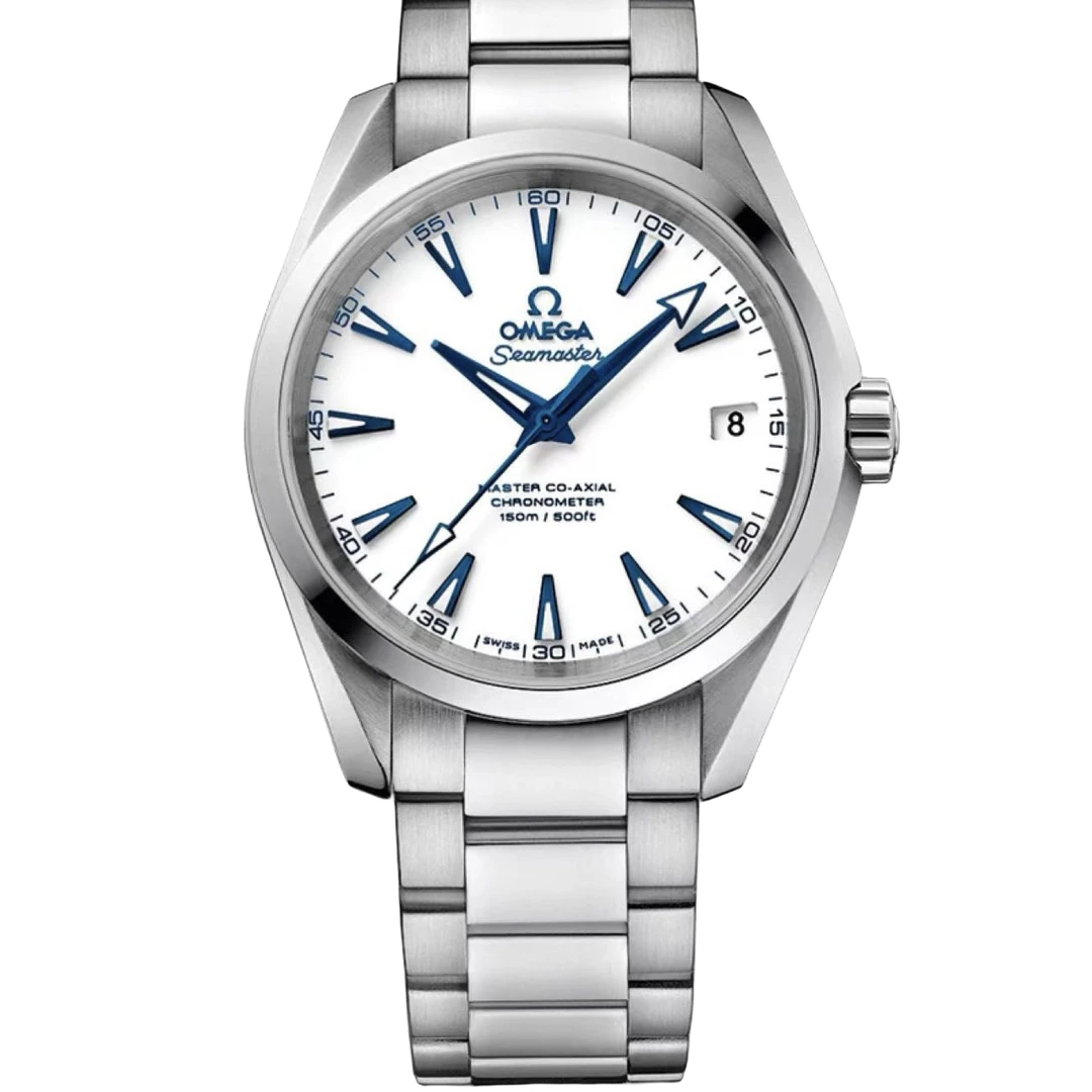 99新 Omega/欧米茄 海马23190392104001/38.5MM/23年全套防水男表