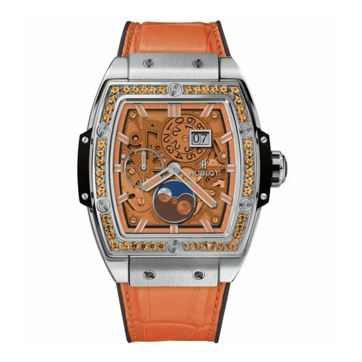 99新 Hublot/宇舶表 BIGBANG系列647.NX.5371.LR.1206/橙钻机械表