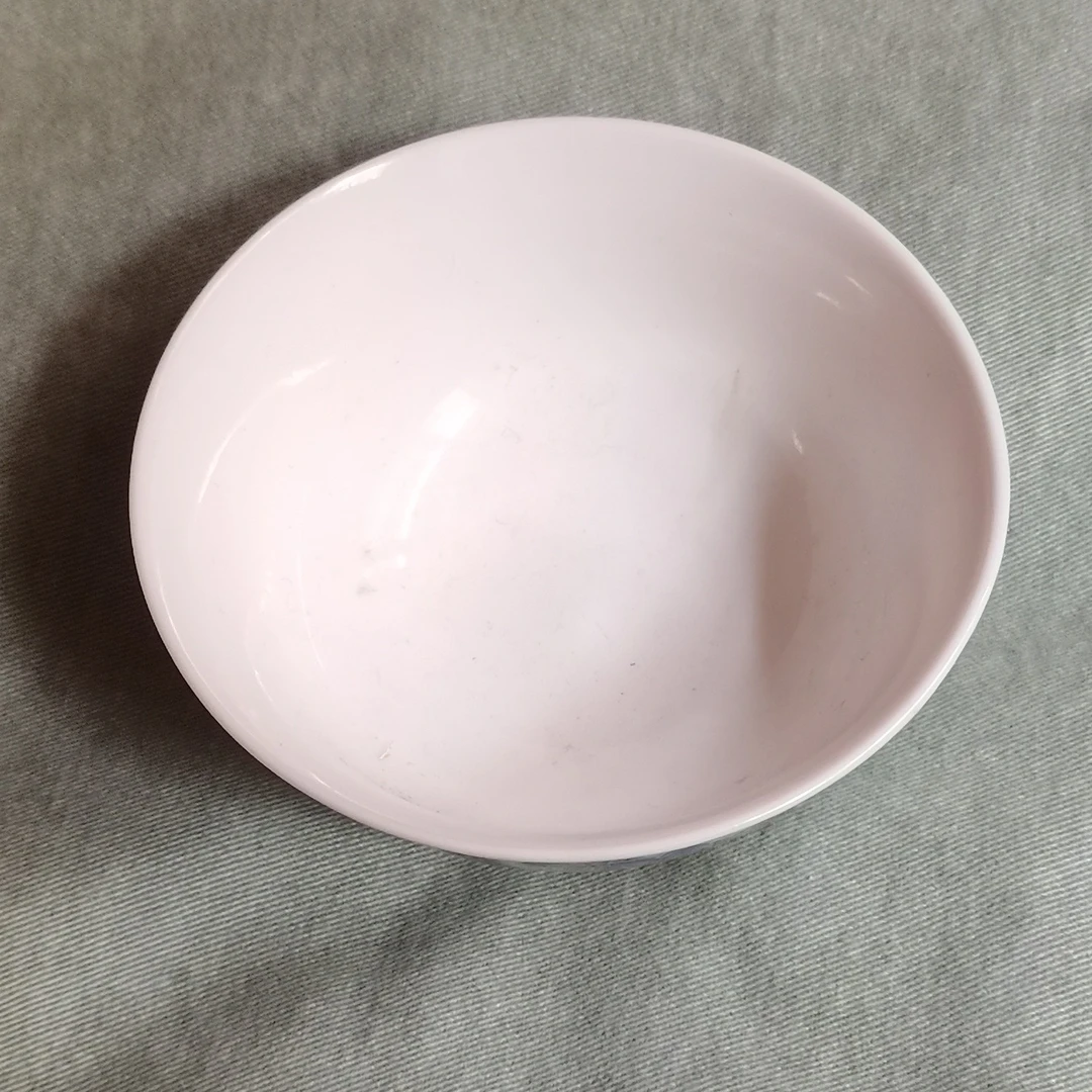 景德镇陶瓷釉中彩手捏小碗