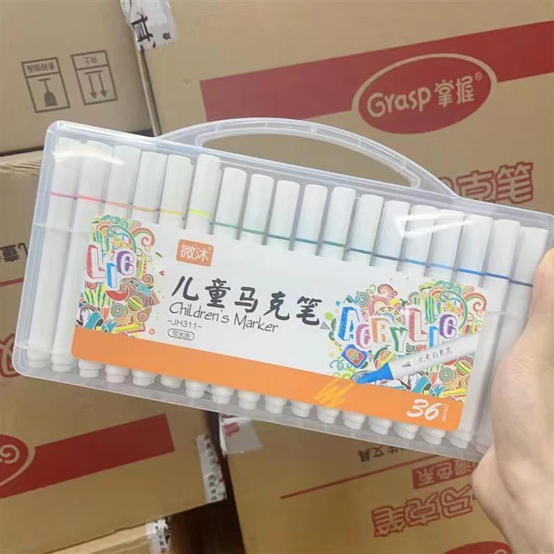 微沐儿童36色马克笔318