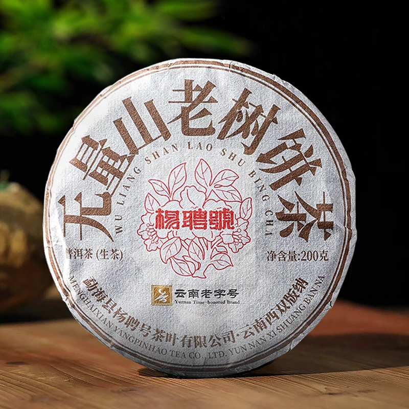 云南普洱茶|杨聘号|2023无量山|生茶|饼茶200克