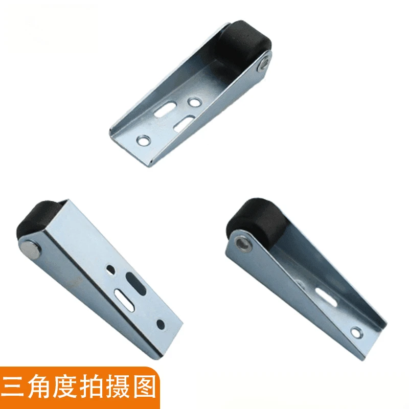 门导轨平推伸缩轮多功能橱柜台隐藏型抽拉多节滑道家具餐台配件