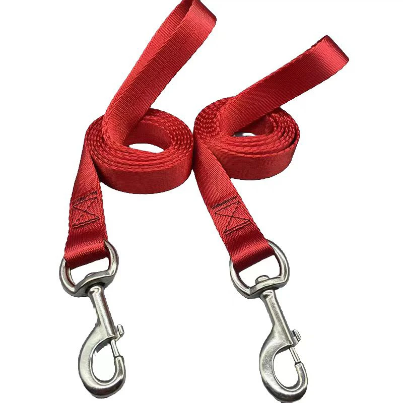 新款加宽2.5加厚加长1.6米大钢扣细狗马犬中大型犬遛狗牵引绳舒适