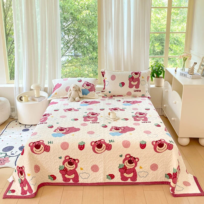 【粉丝福利】高端加厚牛奶绒夹棉床盖