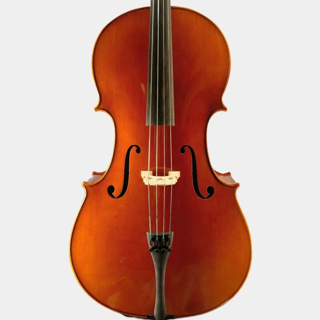 手工制作专业演奏大提琴成人儿童初学者乐器