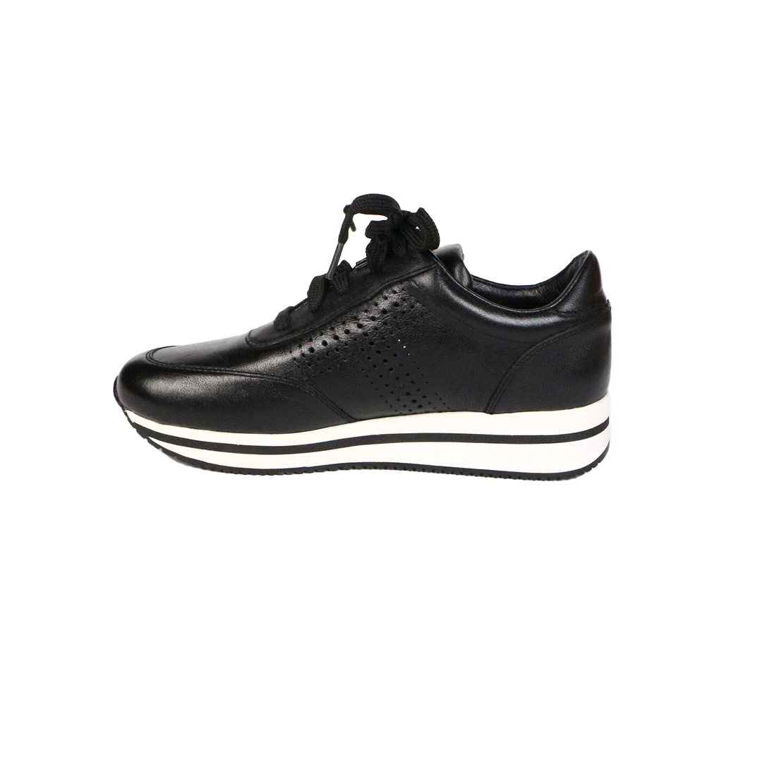 舒适圆头时尚百搭经典休闲透气系带运动鞋女鞋轻便休闲鞋女士低帮