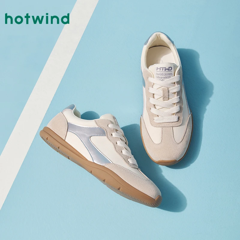 热风商场款女鞋低帮鞋时尚休闲鞋双11返场秋冬保暖新款