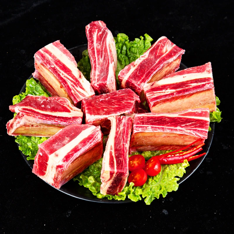 【辉能牧场】原切四肋牛排2.5Kg肥瘦相间品质源头切块