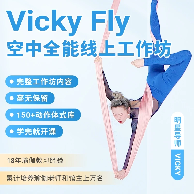 Vicky Fly 空中全能线上工作坊