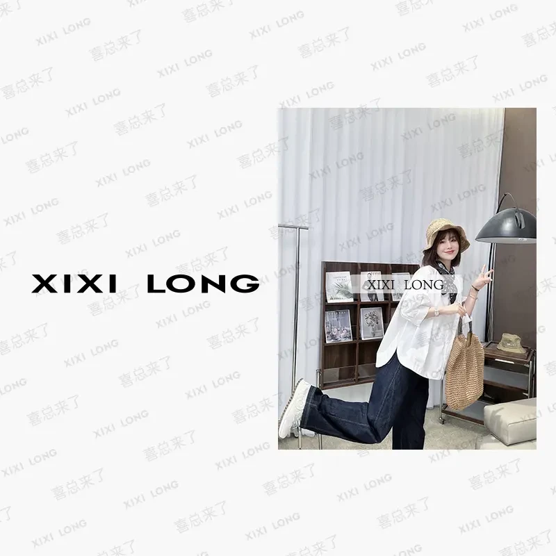 大喜【白月光】二代升级款！夏季小蜜蜂极简风慵懒风衬衫 DX24040