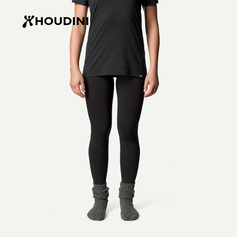 HOUDINI/胡丁尼W'sLongPowerTights女款舒适紧身抓绒魔术裤126884