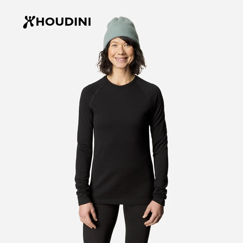 HOUDINI/胡丁尼Desoli Thermal 迪索丽热能 女款秋冬保暖长袖T恤