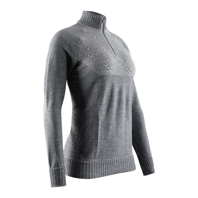 XBIONIC阿帕尼羊毛中层拉链上衣女 美丽奴羊毛运动上衣 YR20W20W