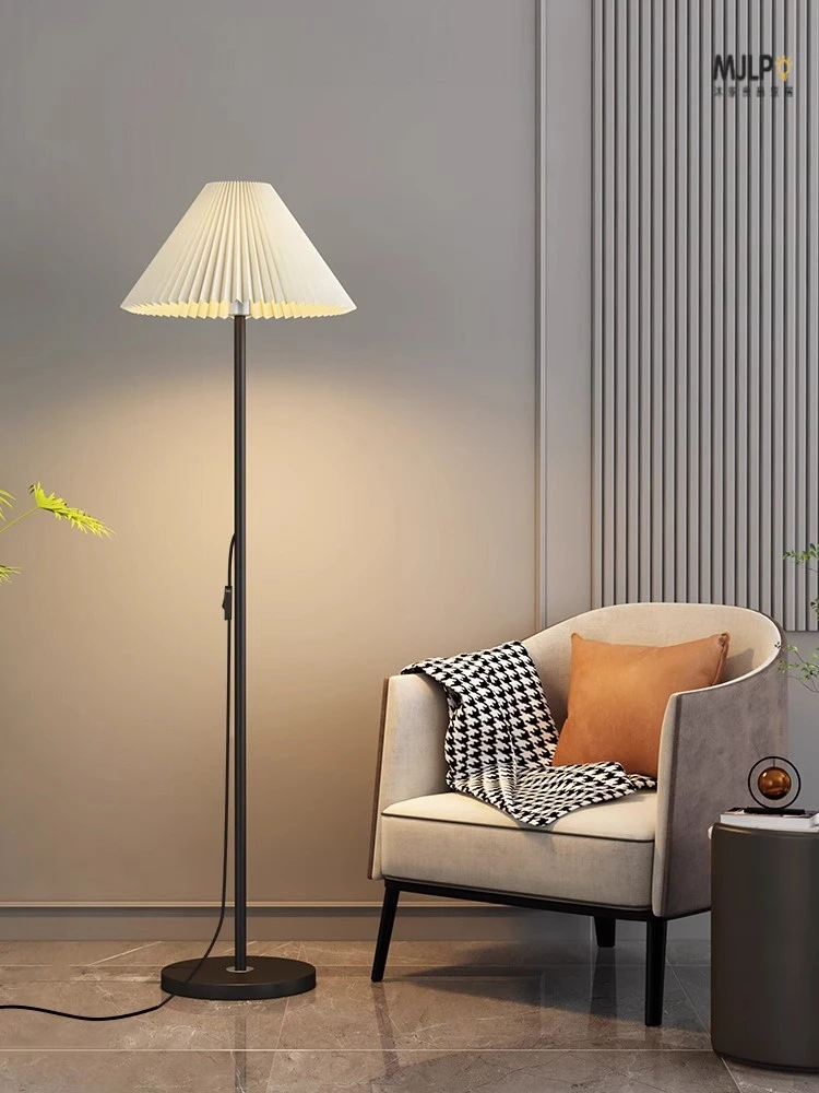 【沐家良品】落地灯卧室北欧风法式氛围美式复古沙发摆件立式台灯