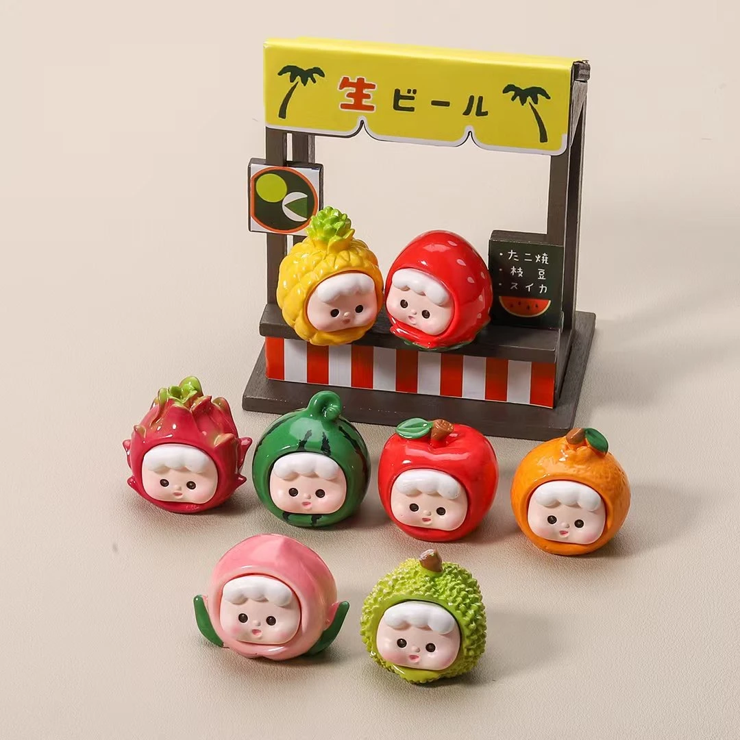 【水果妹妹】九宫格对对碰 亮灯牌下单加拆 树脂DiY摆件创意DiY