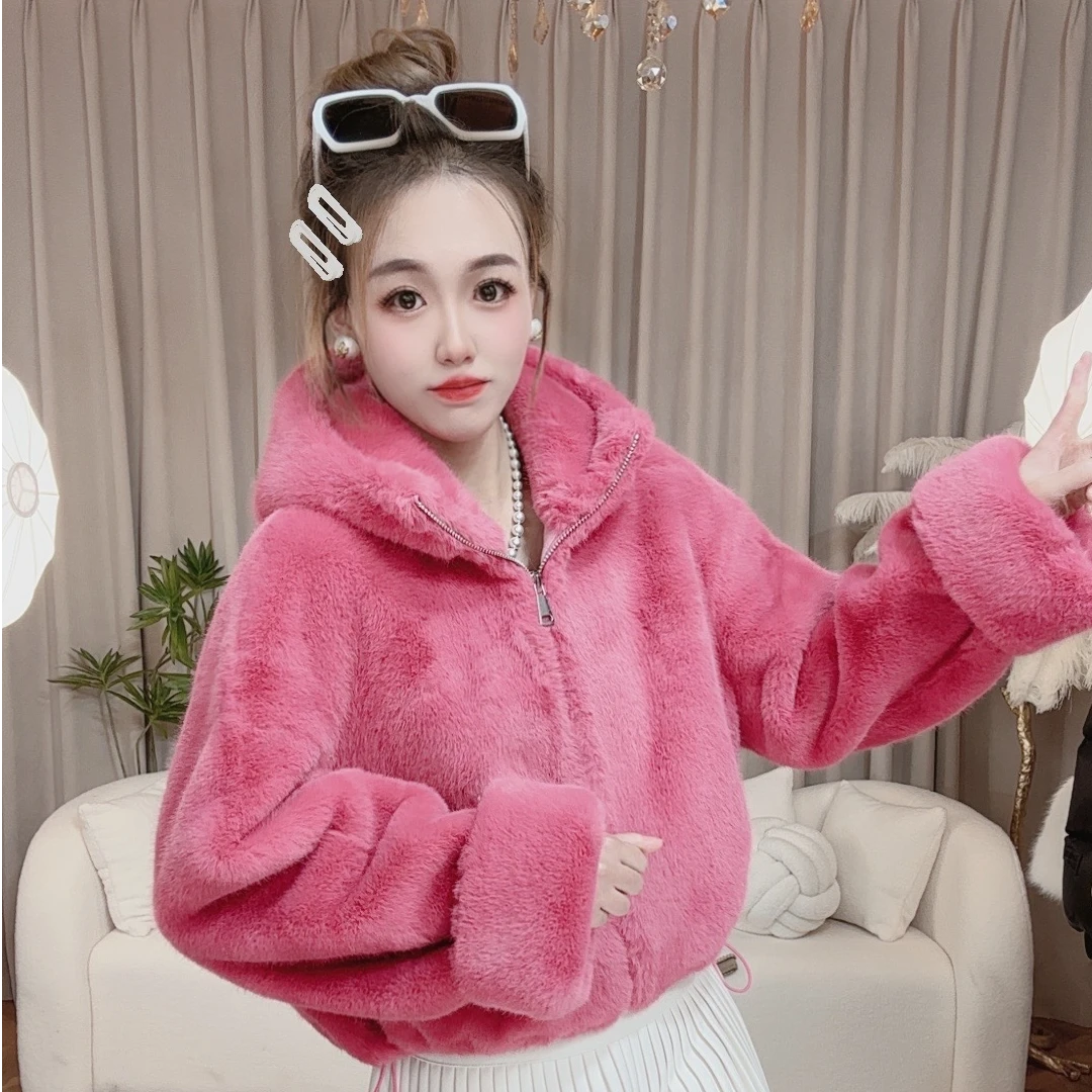 1312爆款洋气外套时尚连帽秋冬外套