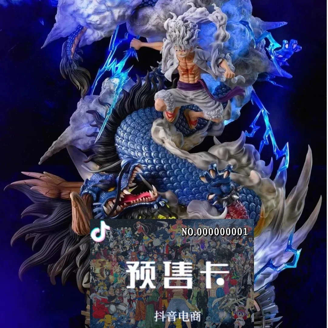 【全款预 售】海贼王动漫系列 尼卡路飞VS凯多 PVC周边手办】