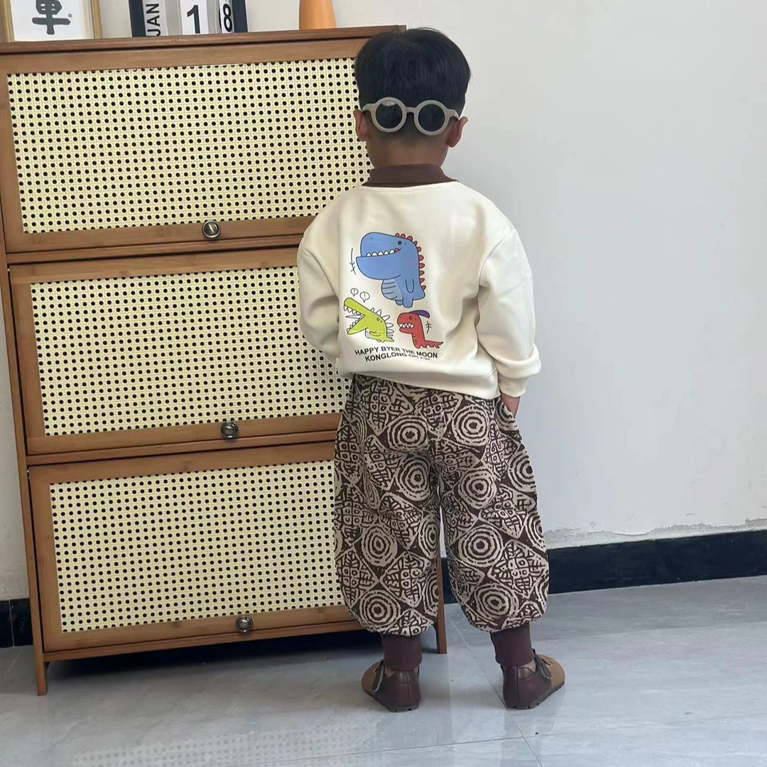 【哆米童装秋冬小童】下单备注编码，衣表不做参考小童洋气印花满印