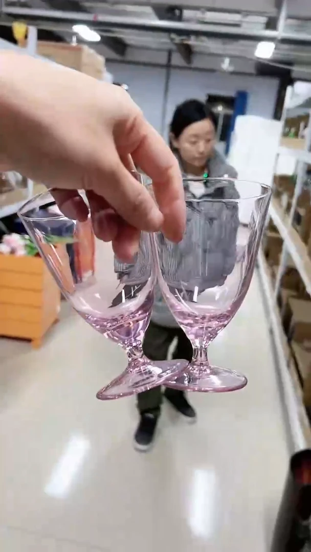 【闪购商品】超薄酒杯-粉小*2