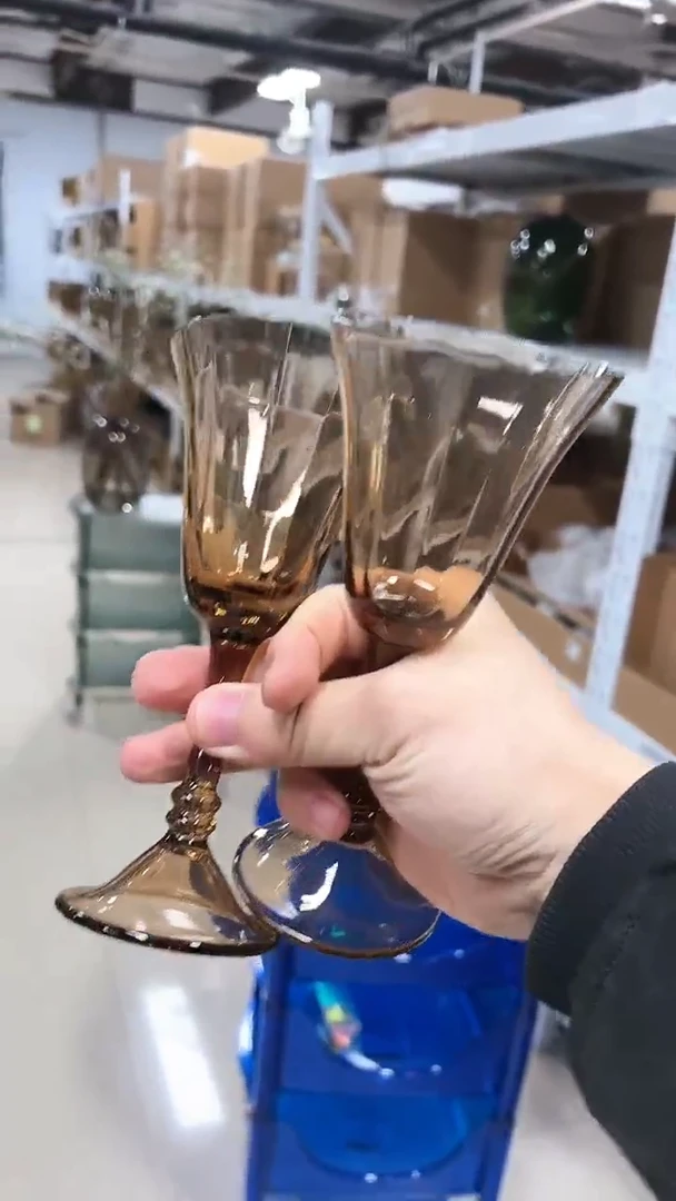 【闪购商品】艾尔希酒杯-琥珀*2