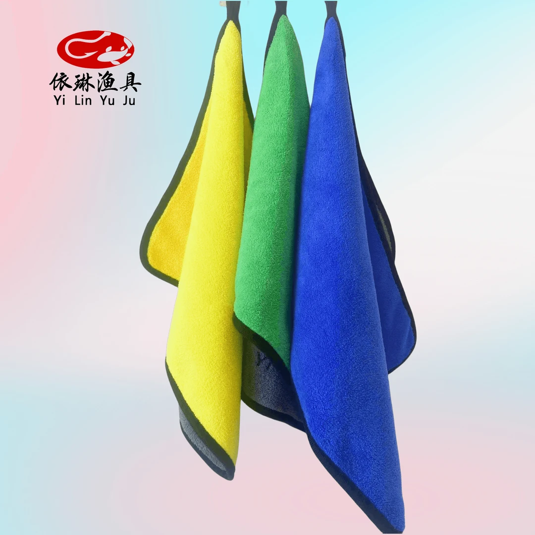 加厚加绒钓鱼毛巾吸水性强不掉毛加大款【拍一发五】