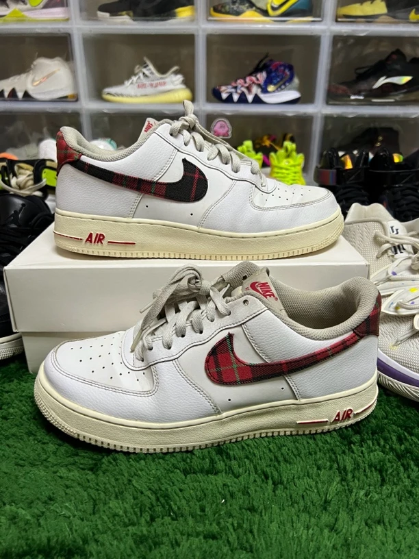 捡漏44码/af1白红休闲鞋/公价609