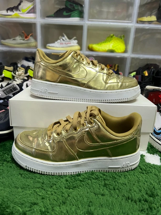 捡漏40码/af1液态金休闲鞋/公价772