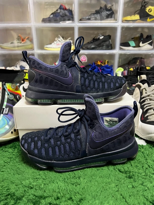 捡漏42.5码/kd9紫葡萄篮球鞋/公价1882/老鞋容易开胶