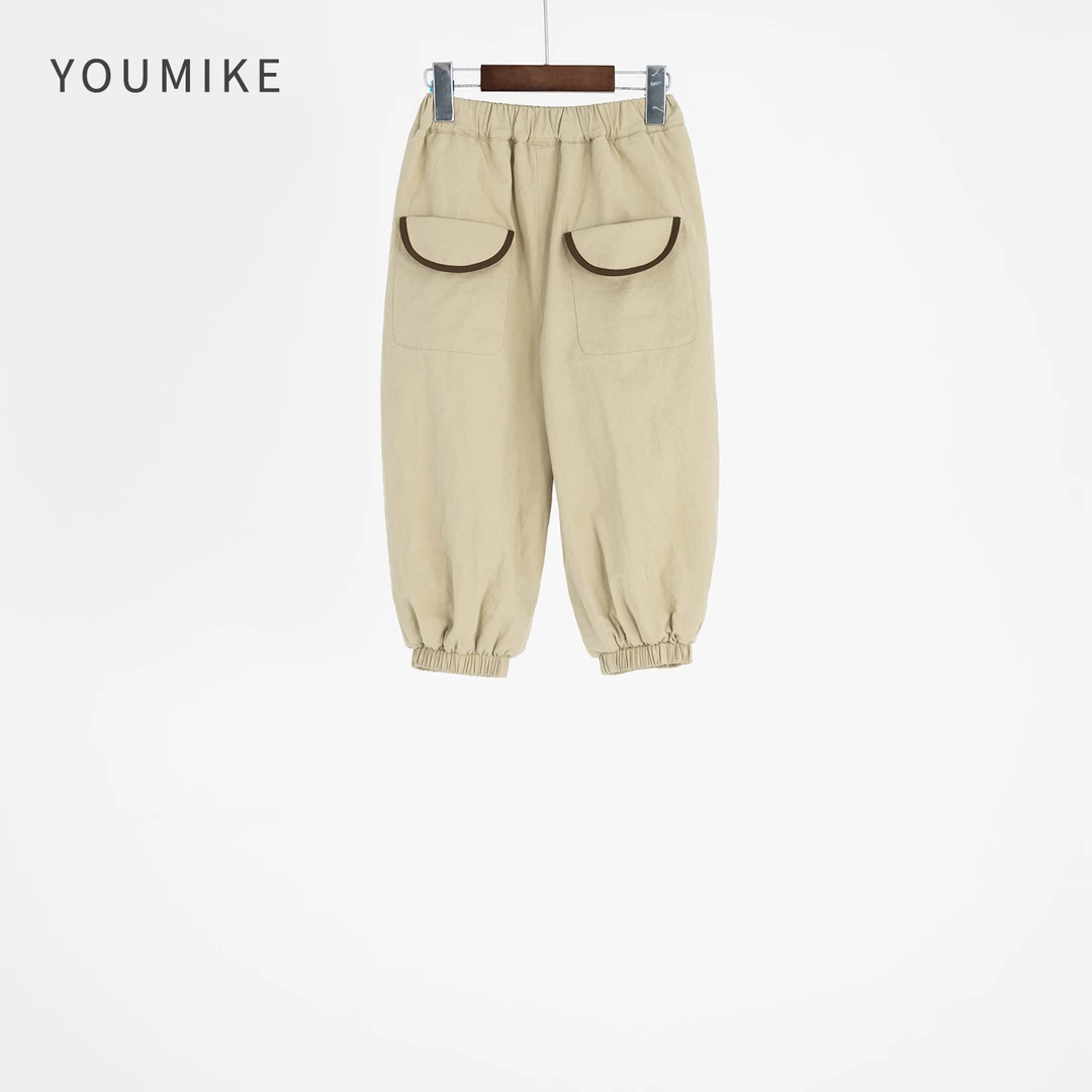 （柚米可）秋冬百搭加厚儿童休闲裤 230805