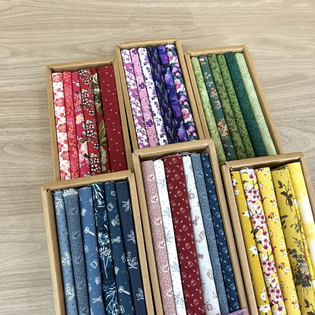 66320花布组6色组47*45.5cm盒装66263绿色66262黄色系红色系66261