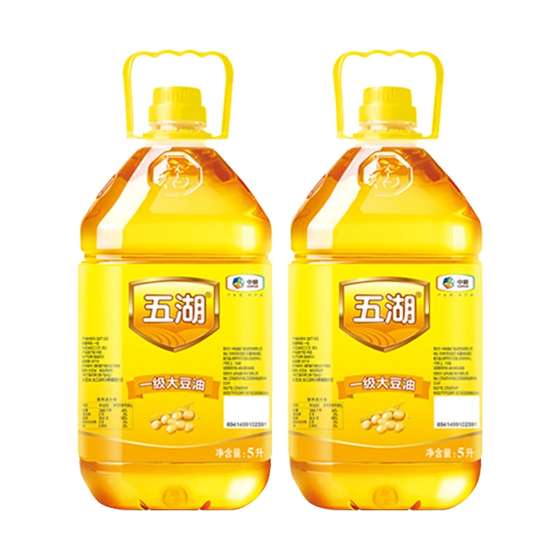 五湖大豆油5L×2桶