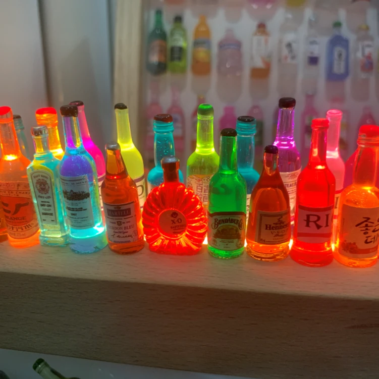 diy小夜灯酒瓶创意饰品配件