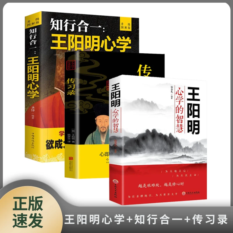 王阳明心学的智慧 知行合一传习录 国学经典为人处世哲学推荐书籍