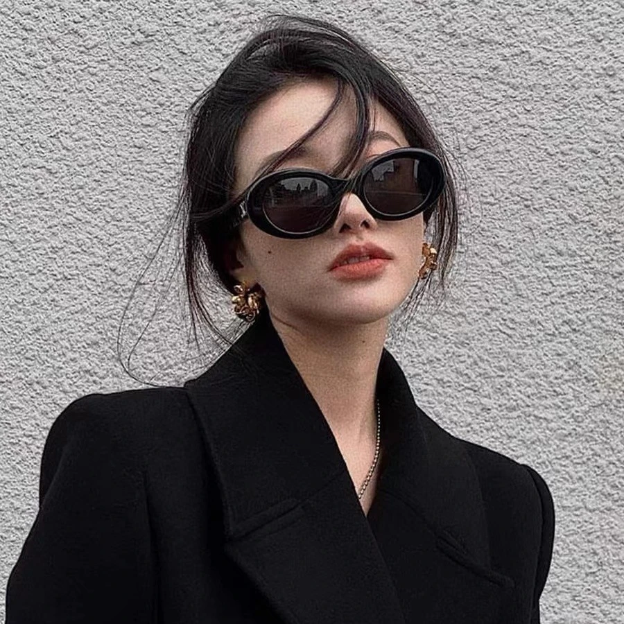 【黑娜】欧美猫眼墨镜