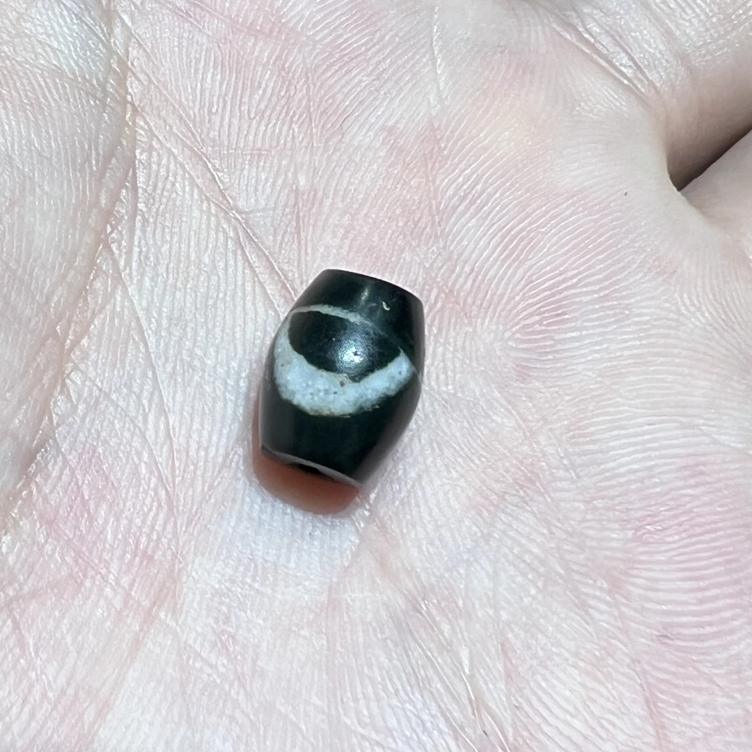 百搭黑白桶珠 黑白纹理