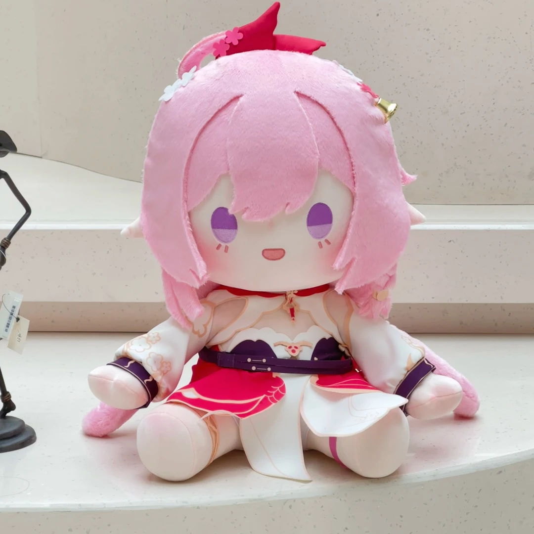 【原力赏】崩崩崩印象春好桃夭爱莉希雅棉花娃娃预售