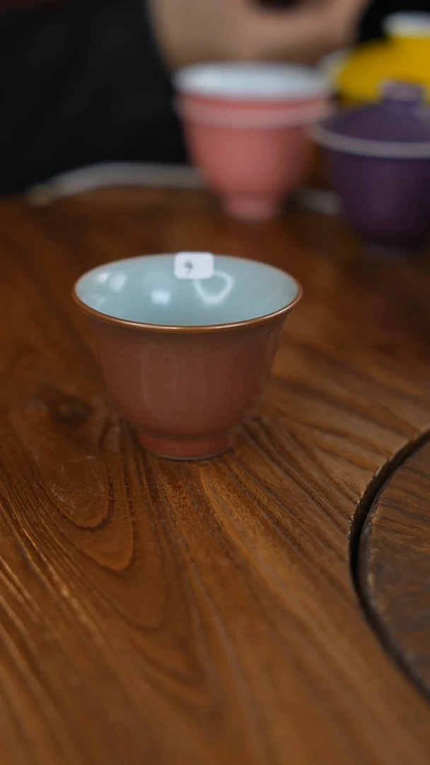 【闪购商品】|B82汝色釉杯-特