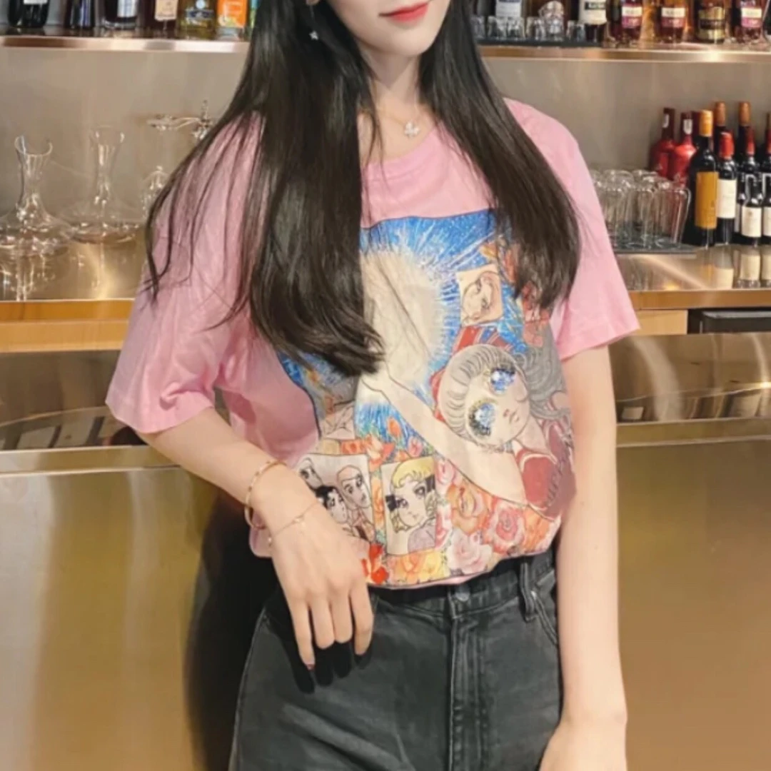 95新 安洁利 严选/Gucci短袖T恤/S码/成色看直播/Xspq558