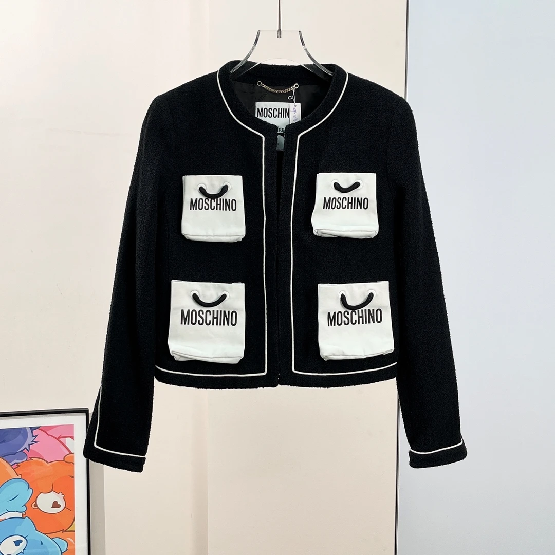 99新 安洁利 严选/Moschino外套/42码/成色99/Xsps4296
