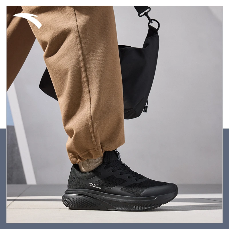 安踏健步鞋休闲跑鞋神行LITE男女慢跑人生跑鞋轻便减震通勤训练鞋