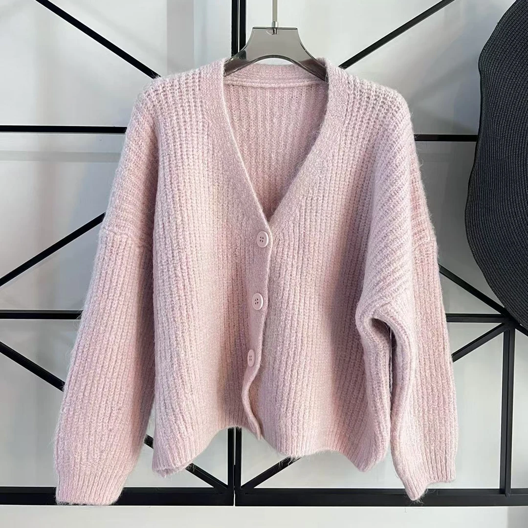 秋冬时尚百搭毛衣慵懒风966