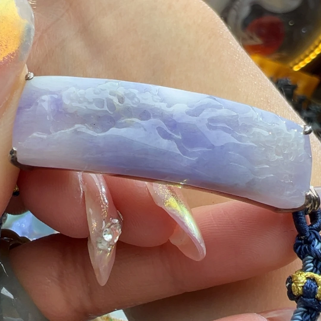 慎拍翡翠紫翡山水手牌漏价
