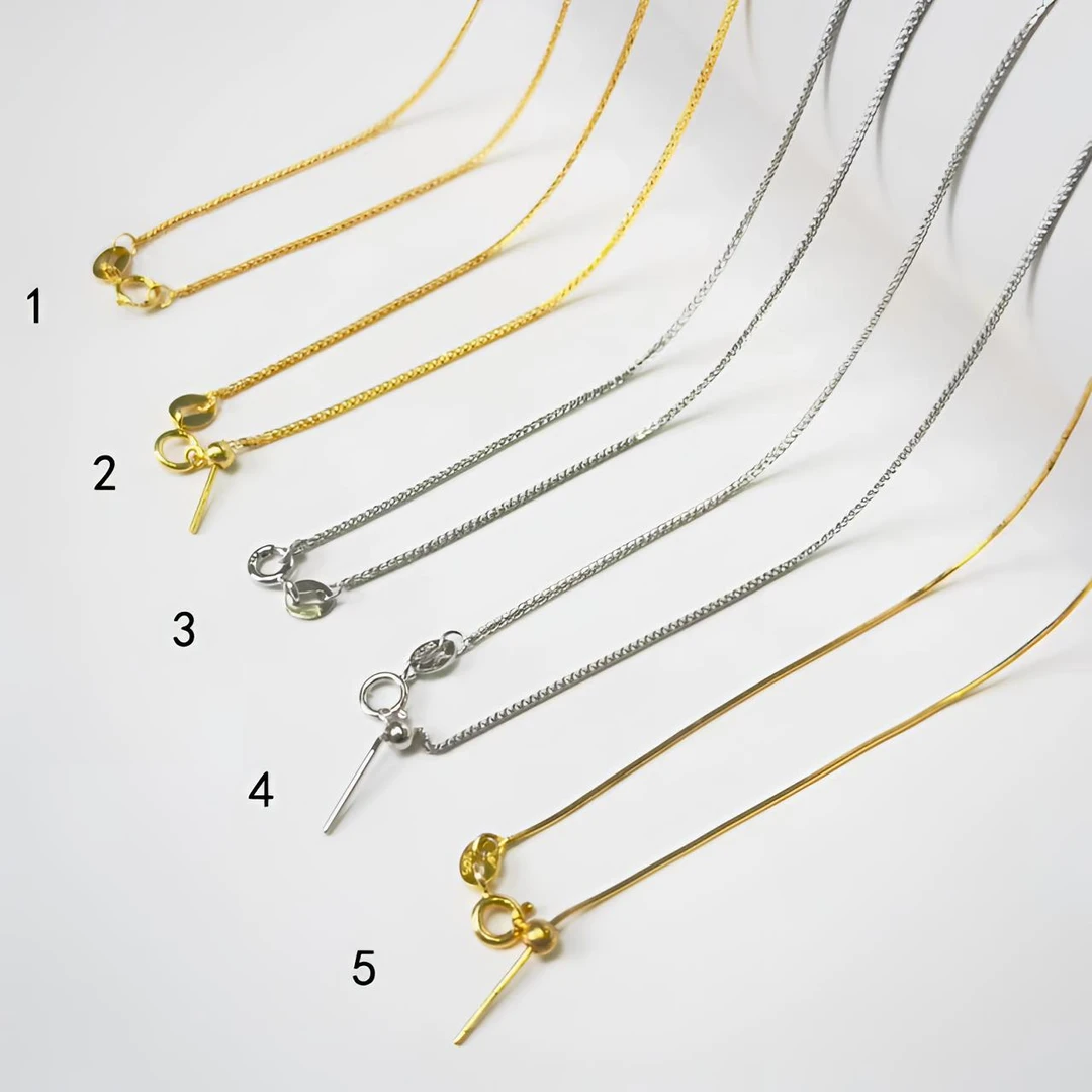 链子925银 时尚简约银项链锁骨链万能链加粗