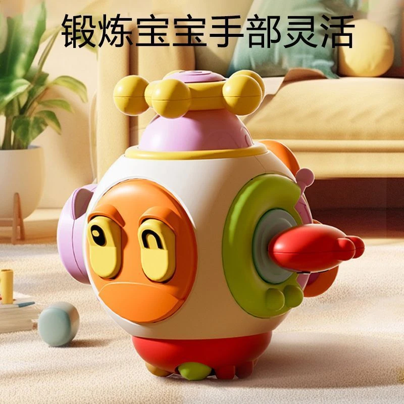 宝宝婴幼儿益智早教玩具忙碌球蒙氏宝宝手抓握训练忙碌手抓球礼物